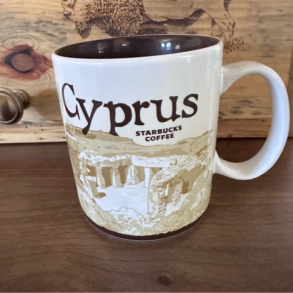 Starbucks Cyprus Europe Island Cup Coffee Mug Collector Global Icon 16oz Mug